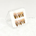Maple Glaze Handmade Press on Nails