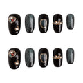 Midnight Cosmos Handmade Press on Nails