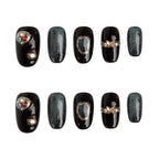 Midnight Cosmos Handmade Press on Nails