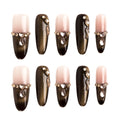 Cocoa Jewel Handmade Press on Nails