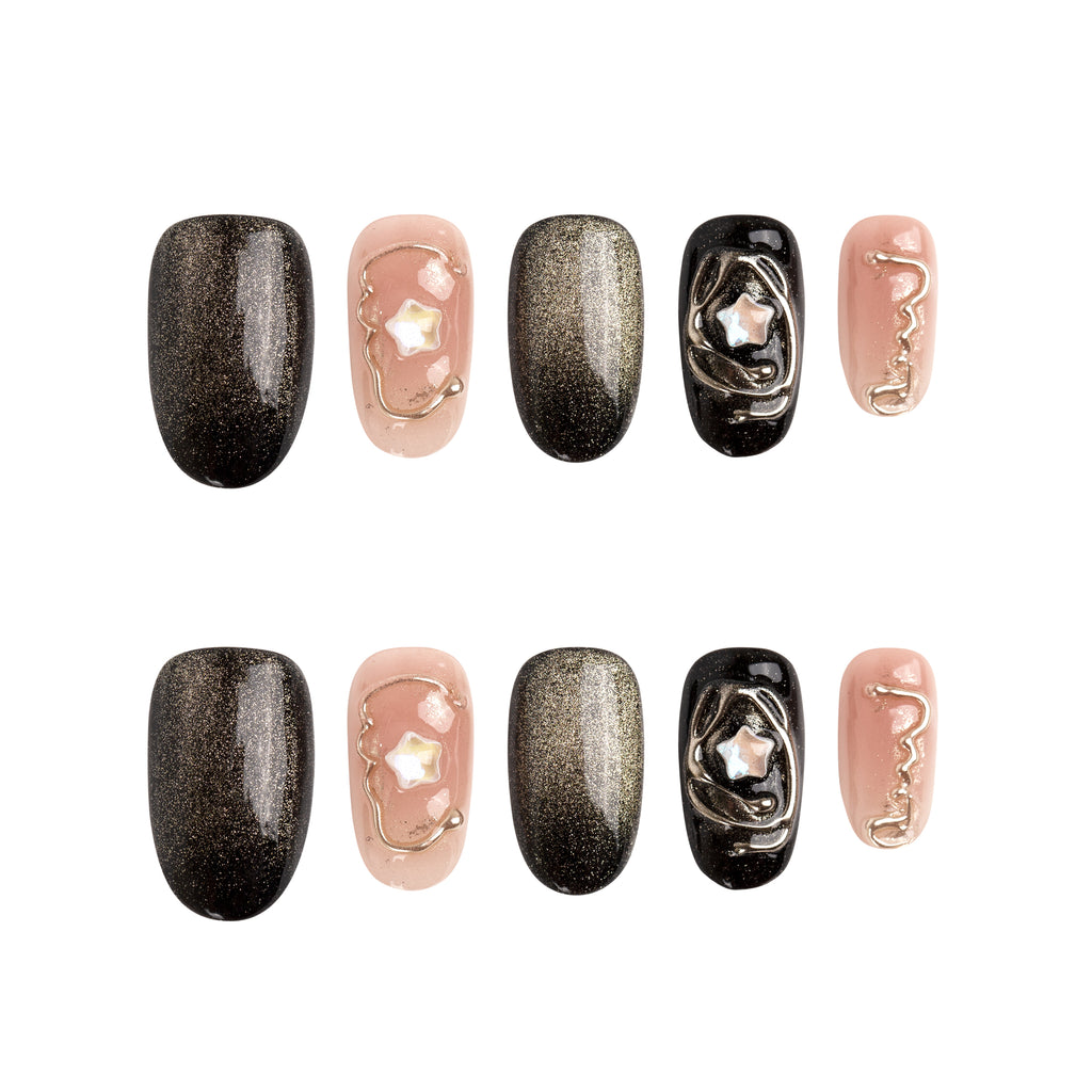Shadow Garden Handmade Press on Nails