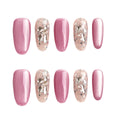 Rose Embellish Handmade Press on Nails