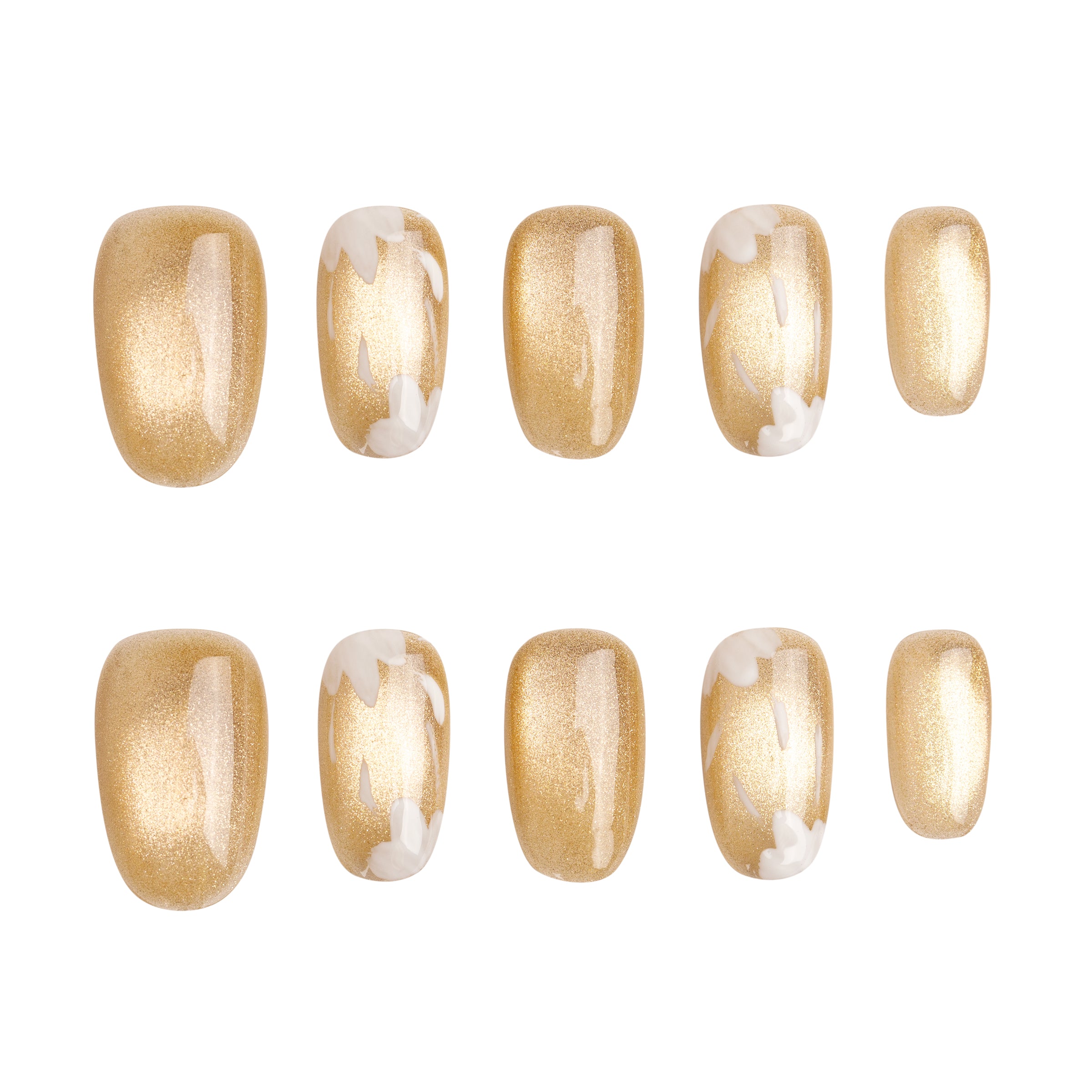 Silk Fleur Handmade Press on Nails