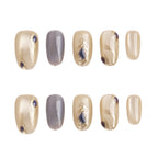 Slate Reverie Handmade Press on Nails