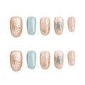 Celestial Dew Embrace Handmade Press on Nails