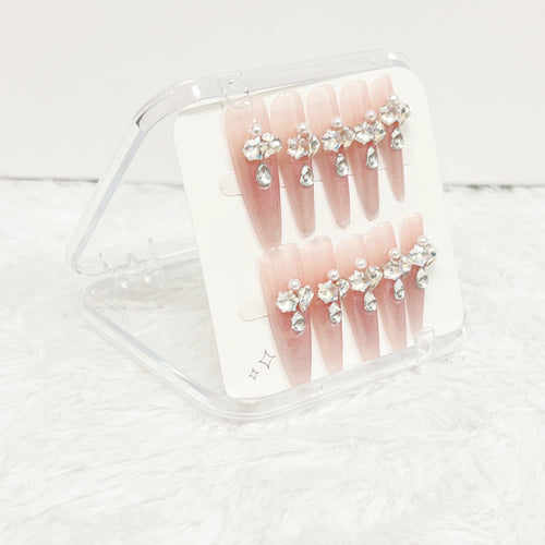 Blush Crystal Bloom