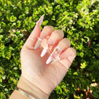 Miss Piggy Handmade Press On Nails