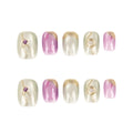 Amethyst Sage Opaline Handmade Press on Nails